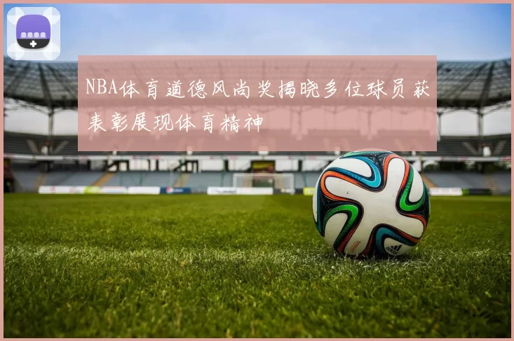 NBA体育道德风尚奖揭晓多位球员获表彰展现体育精神